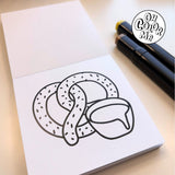 Oh Colour Me Colouring Book - Sweet and Salty