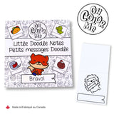 Oh Colour Me Colouring Book - Little Doodle Notes