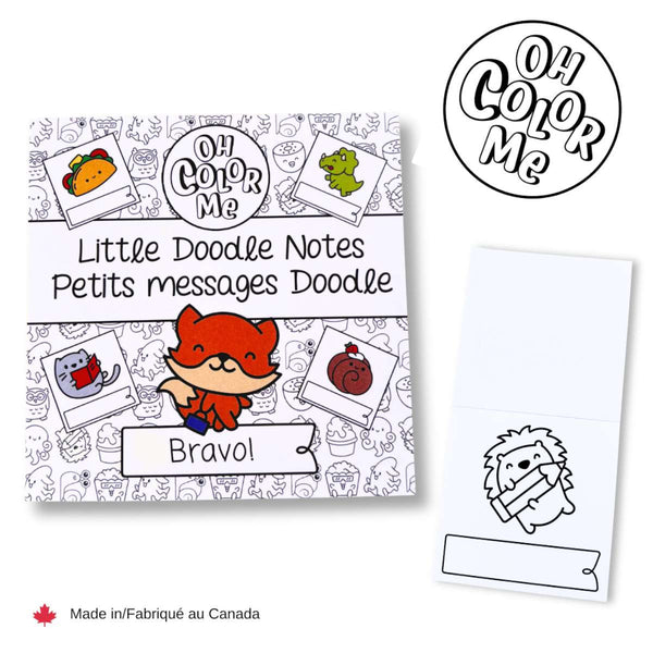 Oh Colour Me Colouring Book - Little Doodle Notes