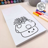 Oh Colour Me Colouring Book - Garden Therapy