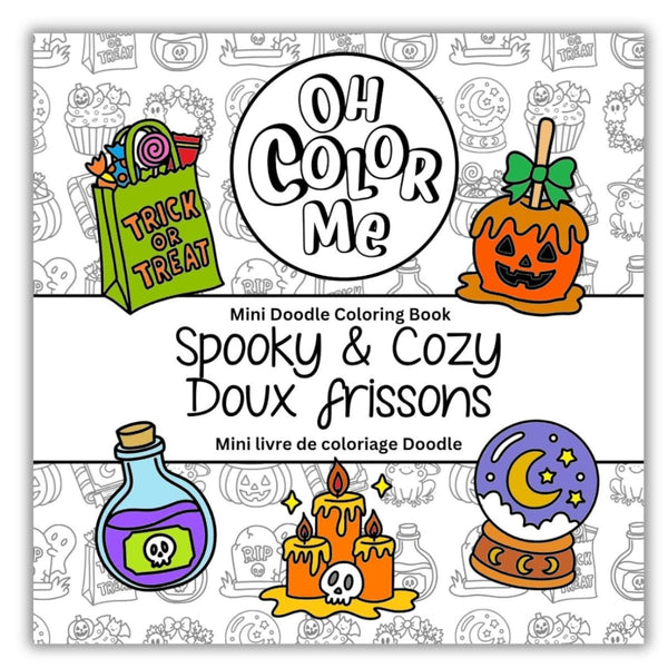 Oh Colour Me Colouring Book - Spooky & Cozy