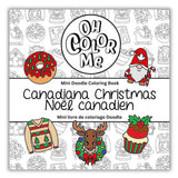 Oh Colour Me Colouring Book - Canadiana Christmas