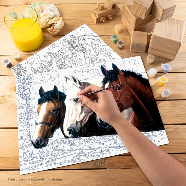Royal & Langnickel Large Paint By Numbers Kit - Three of a Kind