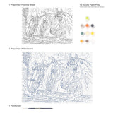 Royal & Langnickel Large Paint By Numbers Kit - Three of a Kind