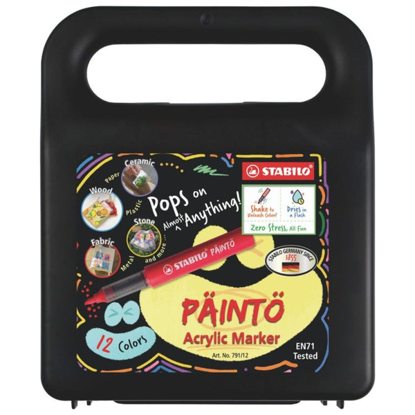 Stabilo PÄINTÖ Acrylic Marker 12pk