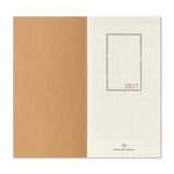 TRAVELER'S Notebook Full Size Refill, Monthly, 2027