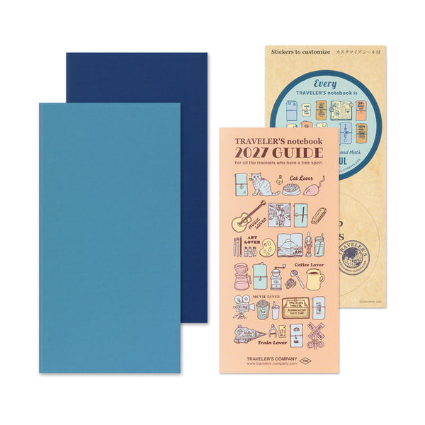 TRAVELER'S Notebook Passport Size Refill, Weekly, 2027
