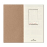 TRAVELER'S Notebook Full Size Refill, Weekly Vertical, 2027