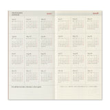 TRAVELER'S Notebook Full Size Refill, Weekly Vertical, 2027