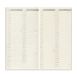TRAVELER'S Notebook Full Size Refill, Weekly Vertical, 2027