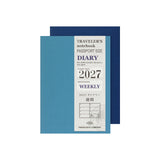 TRAVELER'S Notebook Passport Size Refill, Weekly, 2027
