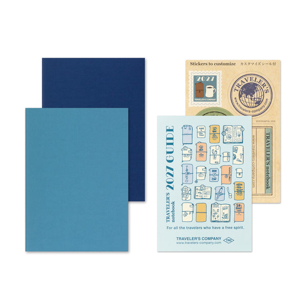 TRAVELER'S Notebook Passport Size Refill, Weekly, 2027