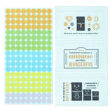 TRAVELER'S notebook Customized Diary Sticker Set, 2027