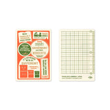 TRAVELER'S Notebook Passport Size Refill, Pencil Board, 2027