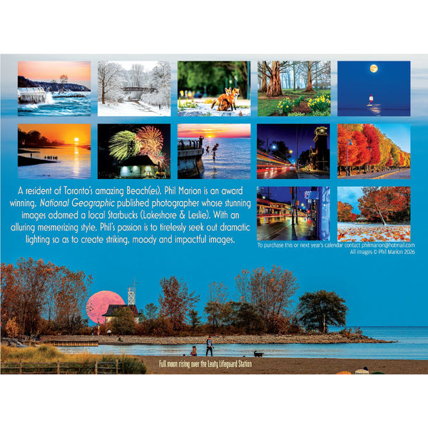 2027 Amazing Beach(es) Calendar by Phil Marion