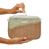 Soolla Studio Pouch - Marina Blue & Cream