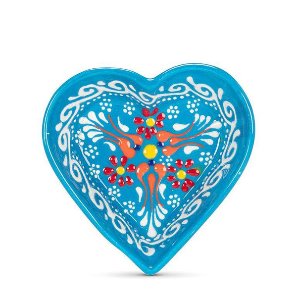 Abbott Ceramic Dish - Floral Heart, Assorted