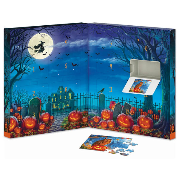 Eurographics Halloween Night Countdown Calendar Puzzle Set 13 x 50pc