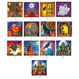 Eurographics Halloween Night Countdown Calendar Puzzle Set 13 x 50pc