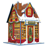 Eurographics 323pc 3D Puzzle - Christmas Yule Shop Model