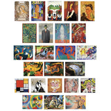 Eurographics Advent Calendar 24 x 50pc Puzzles - Modern Fine Art Christmas
