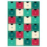 Eurographics Advent Calendar 24 x 50pc Puzzles - Modern Fine Art Christmas