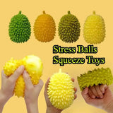Inome Durian Fruit Squishy Toy, Assorted
