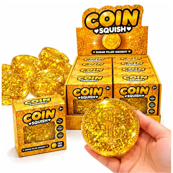 Inome Sugar Money Coin Squishy Toy