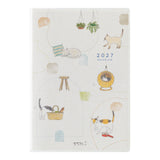 Midori 2027 Agenda - Weekly, B6, Cat