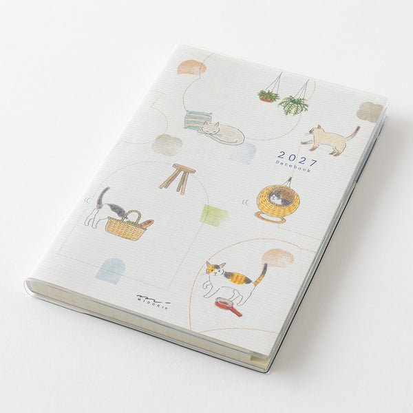 Midori 2027 Agenda - Weekly, B6, Cat