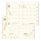 Midori 2027 Agenda - Weekly, B6, Cat