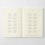 Midori 2027 Agenda - Monthly, A5, White