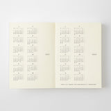 Midori 2027 Agenda - Monthly, A7, White