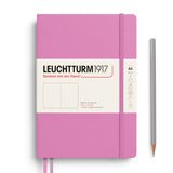 Leuchtturm1917 A5 Medium Notebooks - Blank BUBBLEGUM