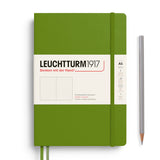 Leuchtturm1917 A5 Medium Notebooks - Dotgrid MOSS