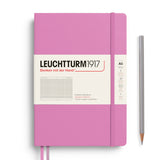 Leuchtturm1917 A5 Medium Notebooks - Grid BUBBLEGUM