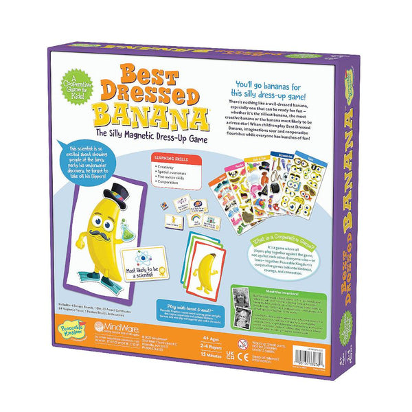 Peaceable Kingdom Cooperative Game - Best Dressed Banana