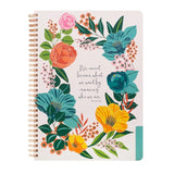 Steel Mill & Co. 5-Subject Notebook - Garden Blooms