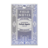 Field Notes Foiled Again Memo Books 3pk Ruled