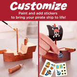 Creativity for Kids Buildeez! Model Kit - The Sea Skull Pirate Ship