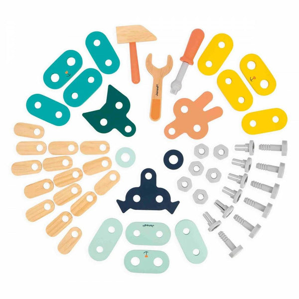 Janod Brico'Kids DIY Wooden Pets Building Kit