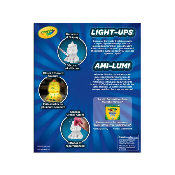 Crayola Light-Ups Recolourable Unicorn Light