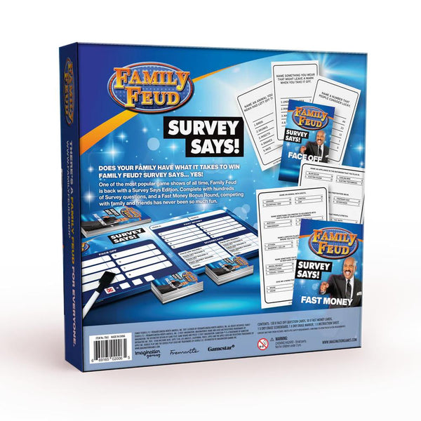 Imagination Games Family Feud Survey Says!