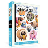 New York Puzzle Co 1000pc Baby It's Cold Outside