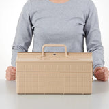 Toyo Steel Cantilever Toolbox ST-350 Blue