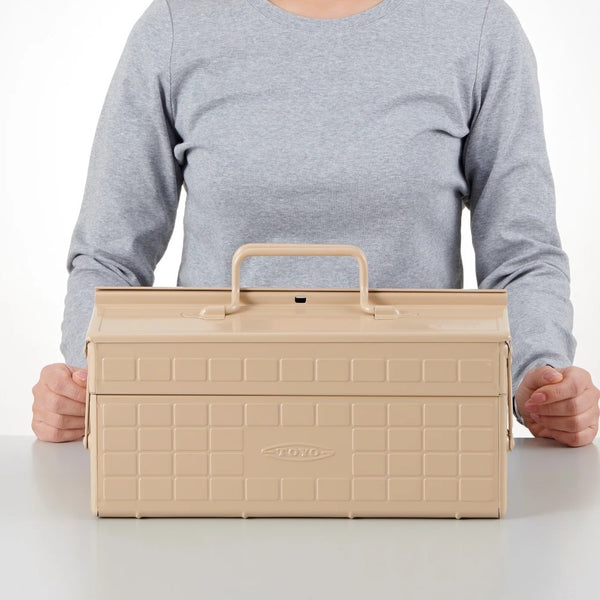 Toyo Steel Cantilever Toolbox ST-350 Blue