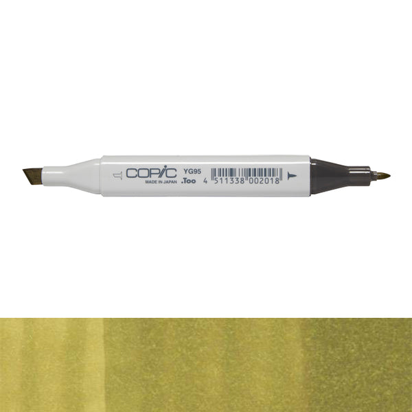 Copic Classic Art Markers YG95 PALE OLIVE