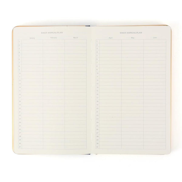 Victoria's Journals Monaco Undated Personal Planner - Blue