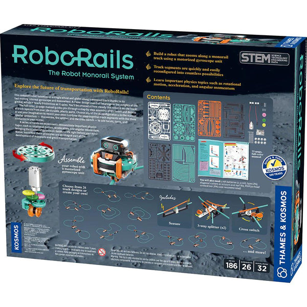 Thames & Kosmos RoboRails: Robot Monorail System Kit