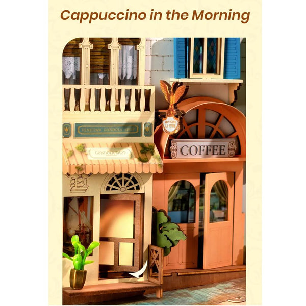 Robotime Rolife DIY Mini Book Nook Kit - Romantic Venice